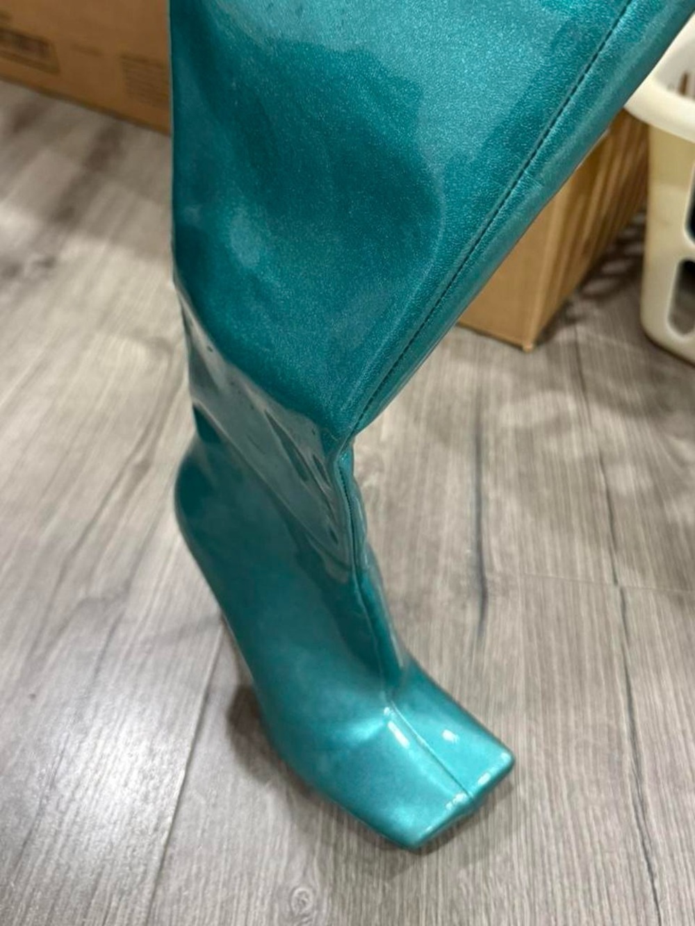 Shane Justin Square Toe Boots
